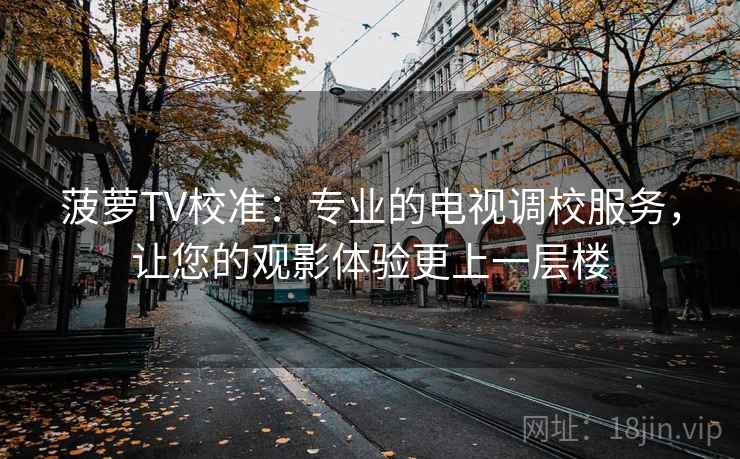 菠萝TV校准：专业的电视调校服务，让您的观影体验更上一层楼
